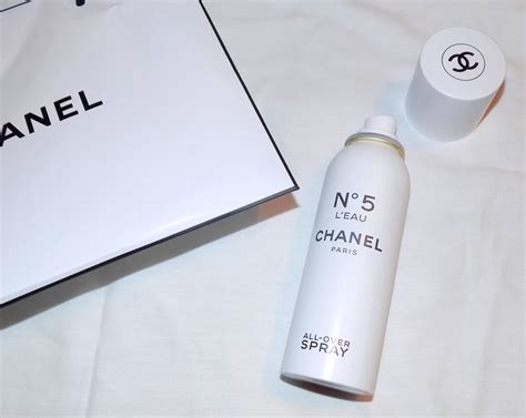 The Beauty Alchemist: Chanel No 5 L'Eau All Over Body Spray